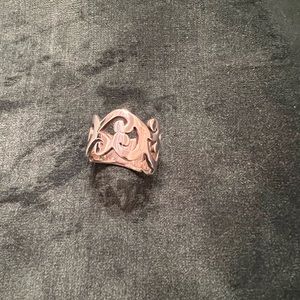 Silpada Designs scroll motif sterling silver ring